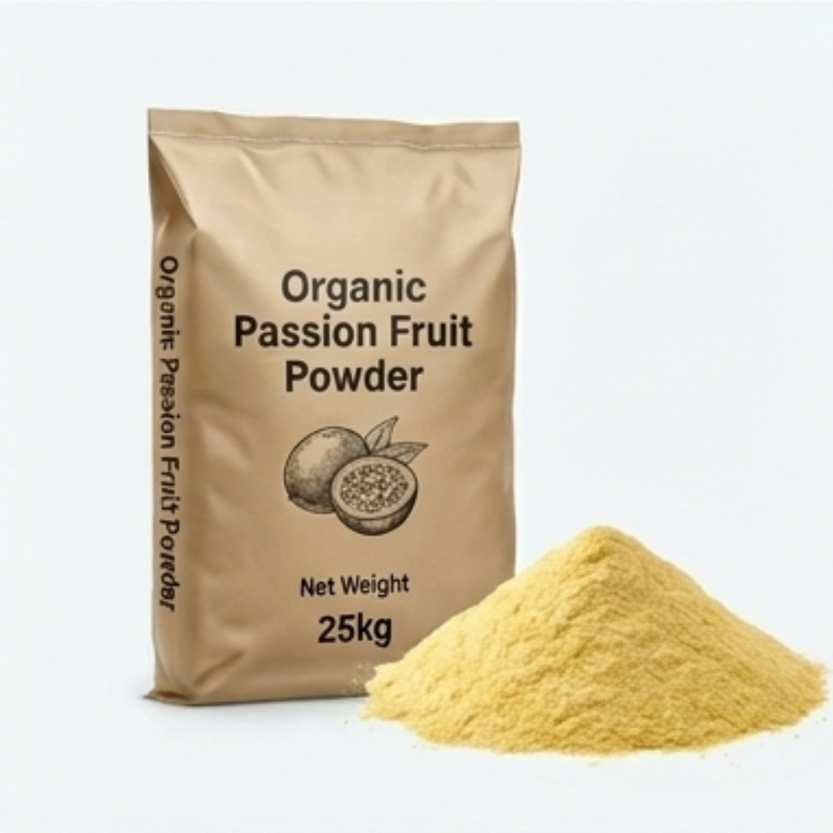 Organic Spray-Dried Passion Fruit Powder